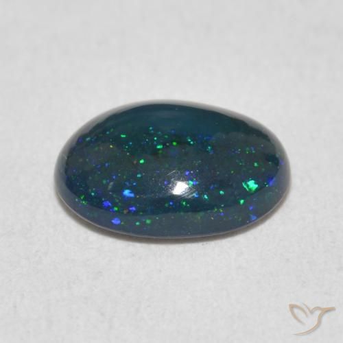 Opal Gemstone in 9 x 7 mm (calibrated) Size for Sale, Opal Stone in Multicolor Color
