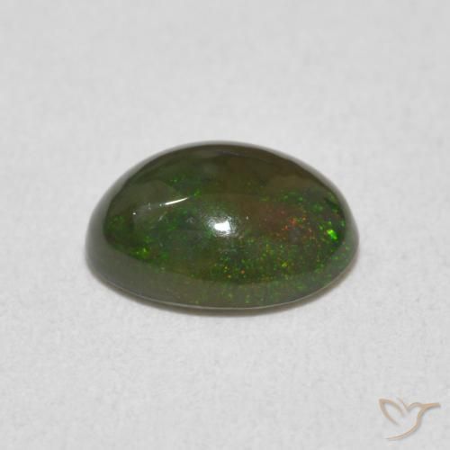 Opal Gemstone in 8 x 6 mm (calibrated) Size for Sale, Opal Stone in Multicolor Color
