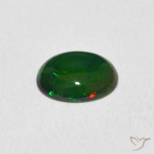 Opal Gemstone in 8 x 6 mm (calibrated) Size for Sale, Opal Stone in Multicolor Color