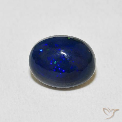 1.33ct Natural Multicolor Opal, Oval, Opaque, Photo A