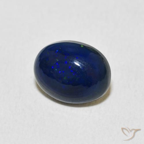 1.33 ct Multicolor Opal Stone, Natural Opal in Oval Cabochon Shape for Sale