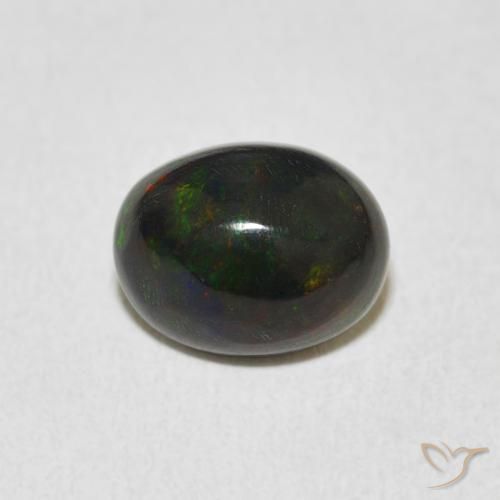 1.40ct Natural Multicolor Opal, Oval, Opaque
