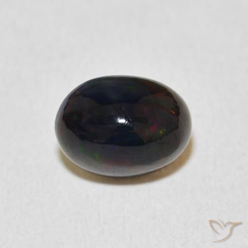 1.29ct Natural Multicolor Opal, Oval, Opaque