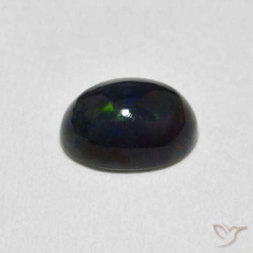 Opal Gemstone in 9 x 7 mm (calibrated) Size for Sale, Opal Stone in Multicolor Color