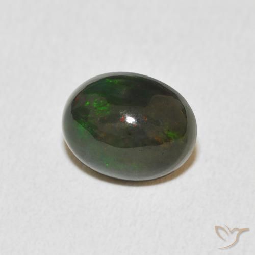 1.19 ct Multicolor Opal Stone, Natural Opal in Oval Cabochon Shape for Sale