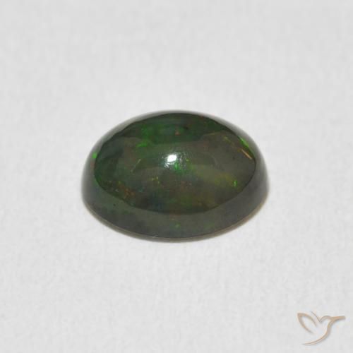 Opal Gemstone in 9 x 7 mm (calibrated) Size for Sale, Opal Stone in Multicolor Color