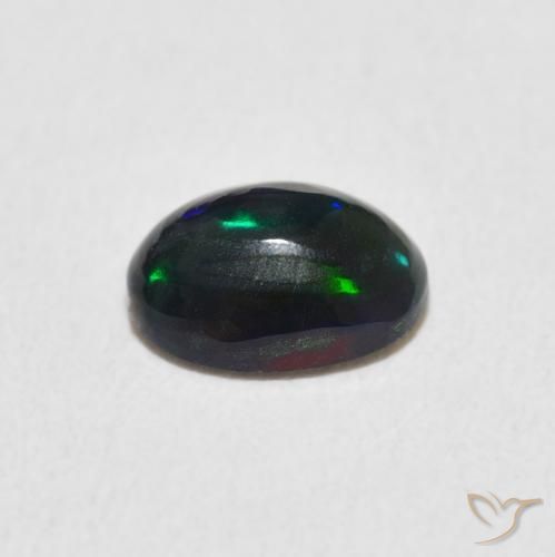 Opal Gemstone in 7 x 5 mm (calibrated) Size for Sale, Opal Stone in Multicolor Color
