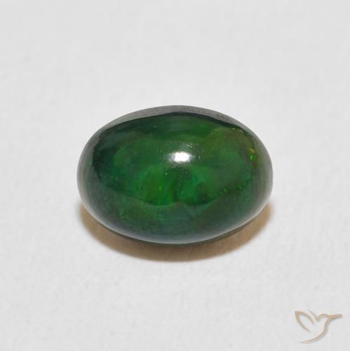0.60ct Natural Multicolor Opal, Oval, Opaque
