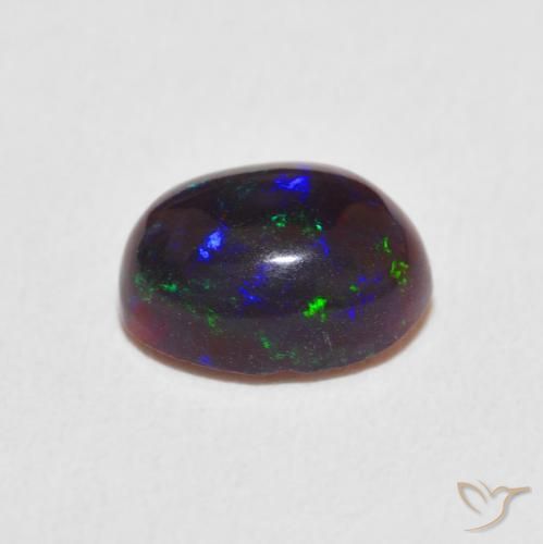 Opal Gemstone in 8 x 6 mm (calibrated) Size for Sale, Opal Stone in Multicolor Color