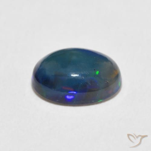 Opal Gemstone in 8 x 6 mm (calibrated) Size for Sale, Opal Stone in Multicolor Color