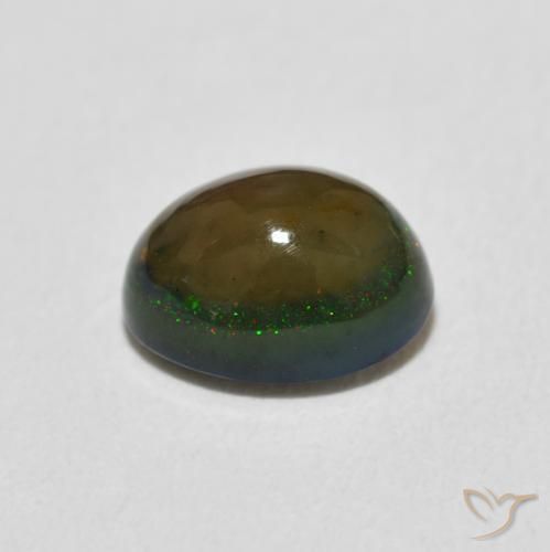 Opal Gemstone in 8 x 6 mm (calibrated) Size for Sale, Opal Stone in Multicolor Color