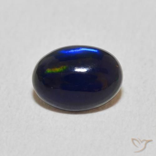 0.35ct Natural Multicolor Opal, Oval, Opaque