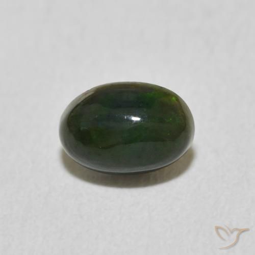 0.31 ct Multicolor Opal Gemstone, Opal Gem in Oval Cabochon Shape for Sale.
