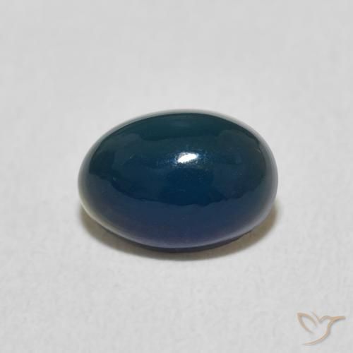 0.49 ct Multicolor Opal Gemstone, Opal Gem in Oval Cabochon Shape for Sale.