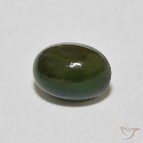 0.53 ct Multicolor Opal Stone, Natural Opal in Oval Cabochon Shape for Sale
