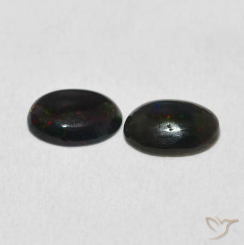 Opal Gemstones in 7 x 5 mm (calibrated) Size for Sale, Opal Stones in Multicolor Color