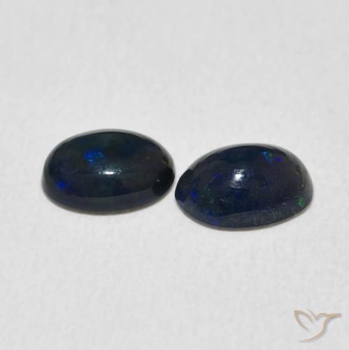 Opal Gemstones in 7 x 5 mm (calibrated) Size for Sale, Opal Stones in Multicolor Color