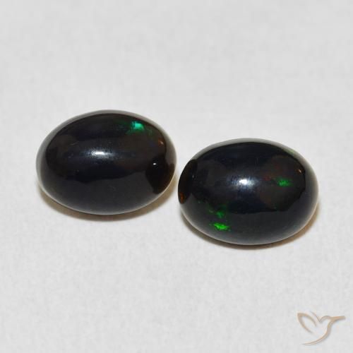 1.53ctw Natural Multicolor Opal, Oval, Opaque