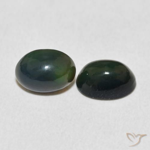 1.61 ctw Multicolor Opal Stones, Natural Opal in Oval Cabochon Shape for Sale