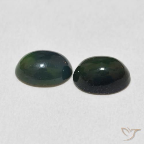 Opal Gemstones in 8 x 6 mm (calibrated) Size for Sale, Opal Stones in Multicolor Color