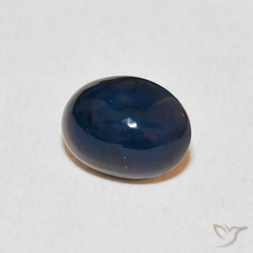 1.02 ct Multicolor Opal Stone, Natural Opal in Oval Cabochon Shape for Sale