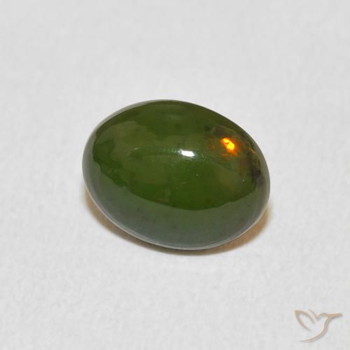 0.95 ct Multicolor Opal Stone, Natural Opal in Oval Cabochon Shape for Sale
