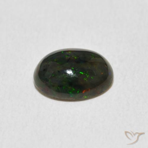 Opal Gemstone in 9 x 7 mm (calibrated) Size for Sale, Opal Stone in Multicolor Color