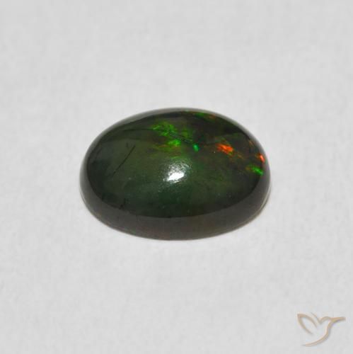 Opal Gemstone in 9 x 7 mm (calibrated) Size for Sale, Opal Stone in Multicolor Color