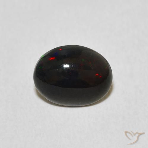 0.78ct Natural Multicolor Opal, Oval, Opaque