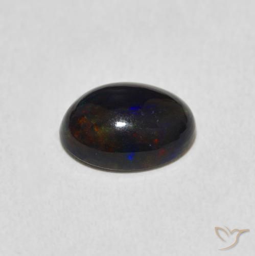 Opal Gemstone in 9 x 7 mm (calibrated) Size for Sale, Opal Stone in Multicolor Color