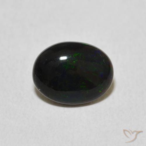 0.86ct Natural Multicolor Opal, Oval, Opaque