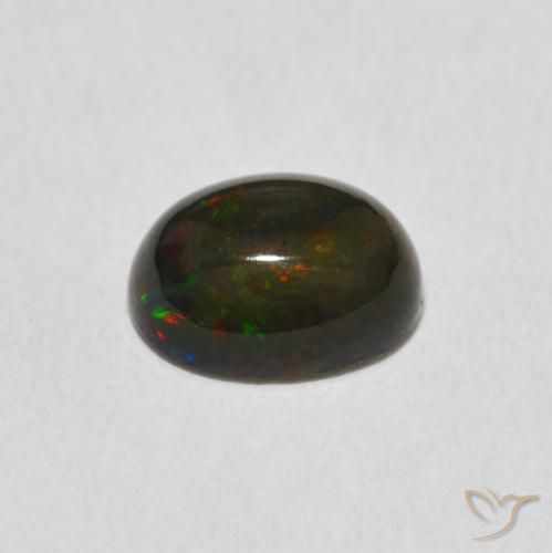 Opal Gemstone in 9 x 7 mm (calibrated) Size for Sale, Opal Stone in Multicolor Color