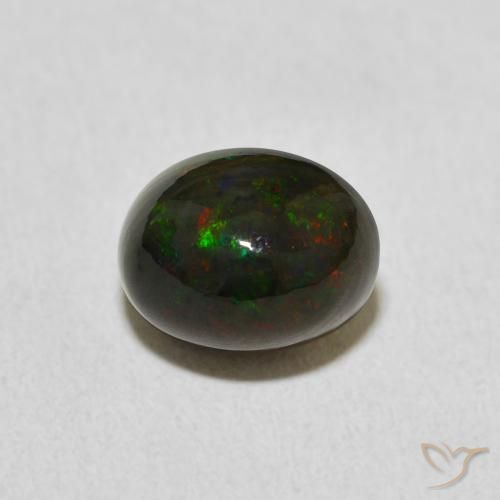 1.75ct Natural Multicolor Opal, Oval, Opaque