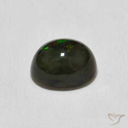 Opal Gemstone in 9 x 7 mm (calibrated) Size for Sale, Opal Stone in Multicolor Color