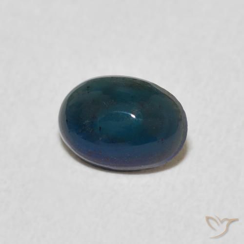 0.41 ct Multicolor Opal Stone, Natural Opal in Oval Cabochon Shape for Sale
