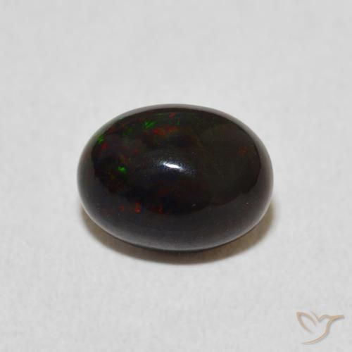 0.84ct Natural Multicolor Opal, Oval, Opaque