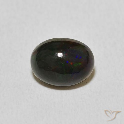 1.03ct Natural Multicolor Opal, Oval, Opaque