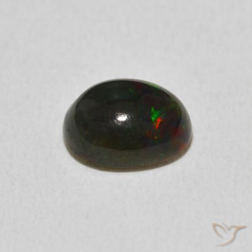 Opal Gemstone in 8 x 6 mm (calibrated) Size for Sale, Opal Stone in Multicolor Color