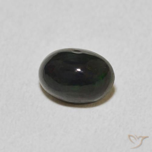 0.61 ct Multicolor Opal Stone, Natural Opal in Oval Cabochon Shape for Sale