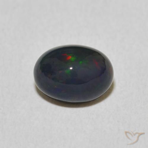 0.99ct Natural Multicolor Opal, Oval, Opaque