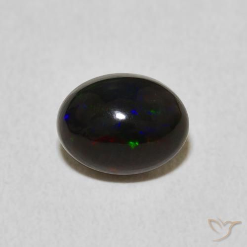 0.86ct Natural Multicolor Opal, Oval, Opaque