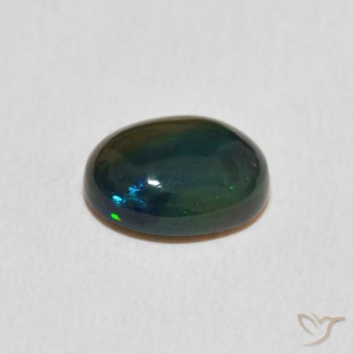 Opal Gemstone in 9 x 7 mm (calibrated) Size for Sale, Opal Stone in Multicolor Color