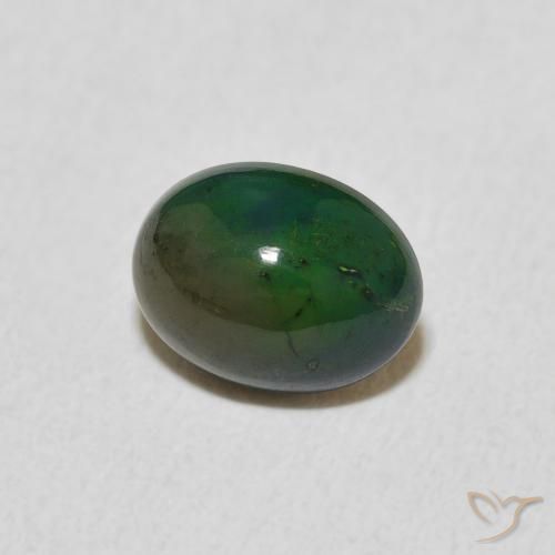 0.86 ct Multicolor Opal Stone, Natural Opal in Oval Cabochon Shape for Sale