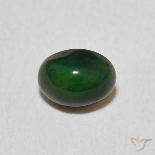 0.67ct Natural Multicolor Opal, Oval, Opaque