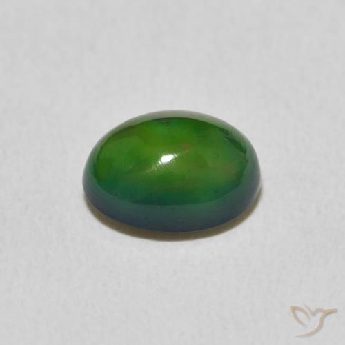 Opal Gemstone in 9 x 7 mm (calibrated) Size for Sale, Opal Stone in Multicolor Color