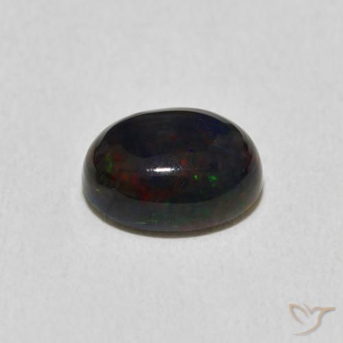 Opal Gemstone in 9 x 7 mm (calibrated) Size for Sale, Opal Stone in Multicolor Color