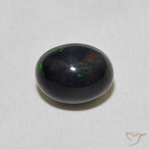 1.32ct Natural Multicolor Opal, Oval, Opaque