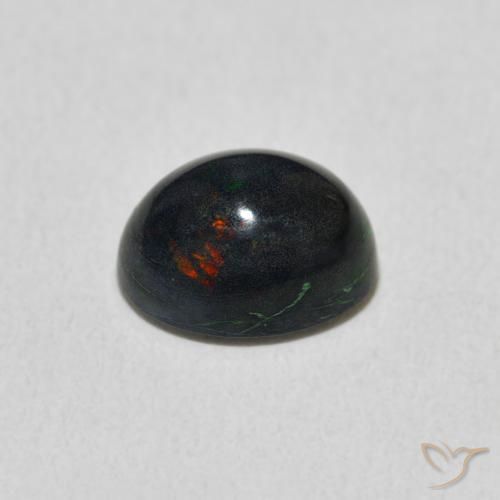 Opal Gemstone in 9 x 7 mm (calibrated) Size for Sale, Opal Stone in Multicolor Color