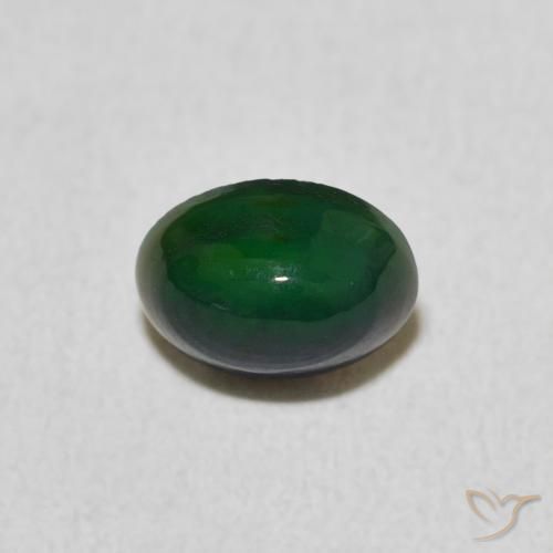0.60ct Natural Multicolor Opal, Oval, Opaque, Photo A