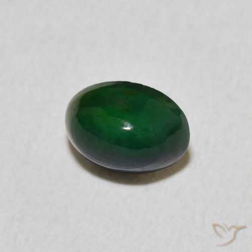 0.60 ct Multicolor Opal Stone, Natural Opal in Oval Cabochon Shape for Sale